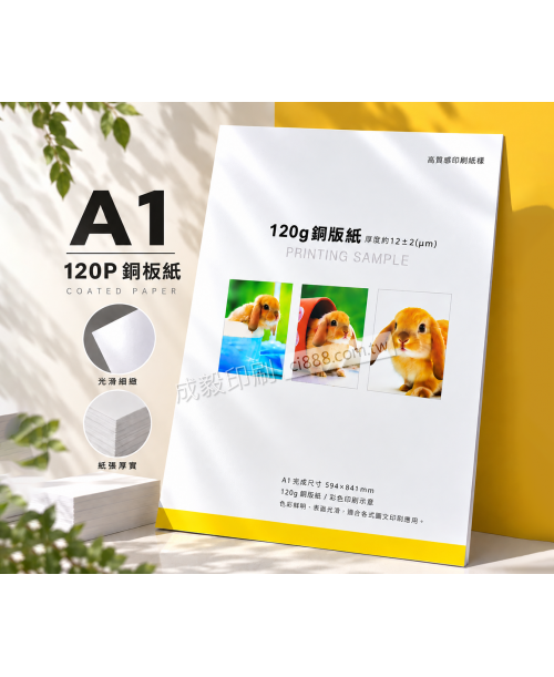 高雄印刷 - A1 120P銅板紙-海報設計印刷