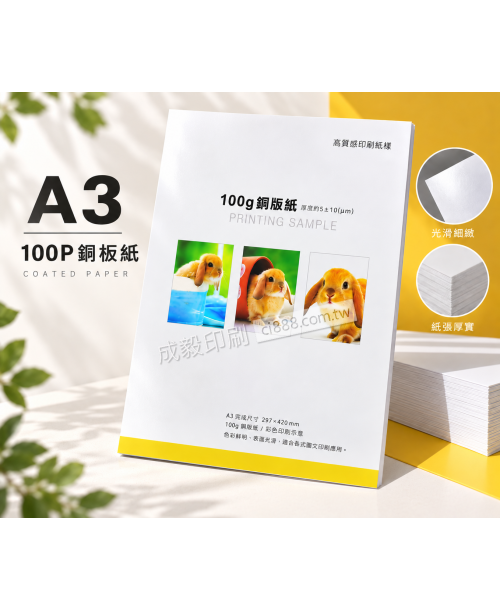 高雄印刷 - A3 100P銅板紙-海報設計印刷