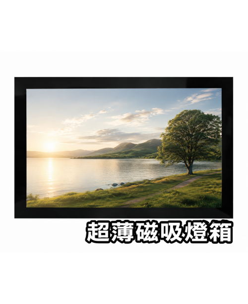 高雄印刷 - 超薄磁吸燈箱-燈箱設計印刷